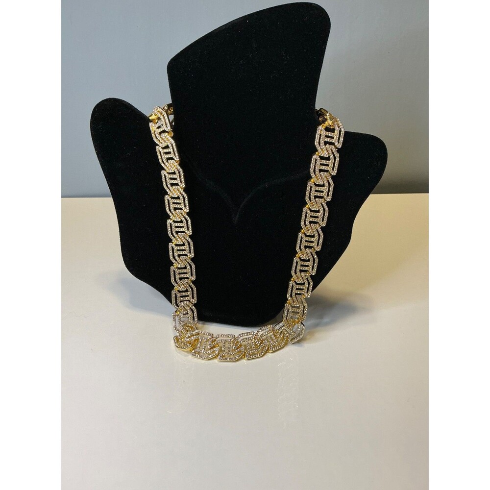 New Necklace Chain Men Women Teen Jewelry CZ Gift Iced Hip Hop